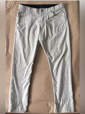 Nike Flex 5 Pocket Slim Fit Golf Pants 34X30 891924 Heathered Gray